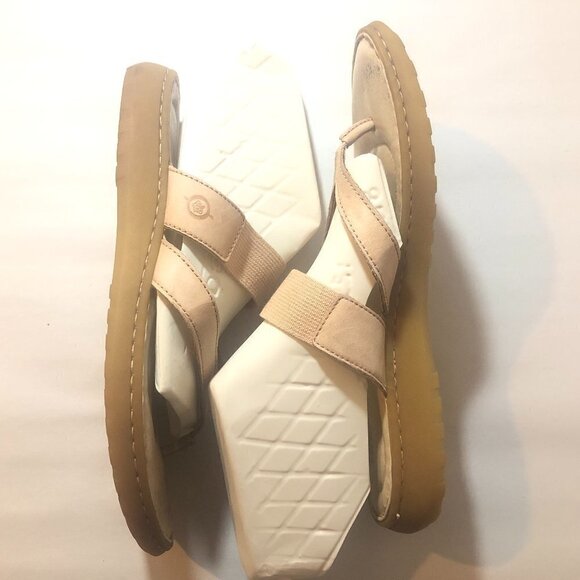 BORN Sandals Women's Size 9 Pink Tan Slip On Shoes F39898 CQL17 - Picture 11 of 12